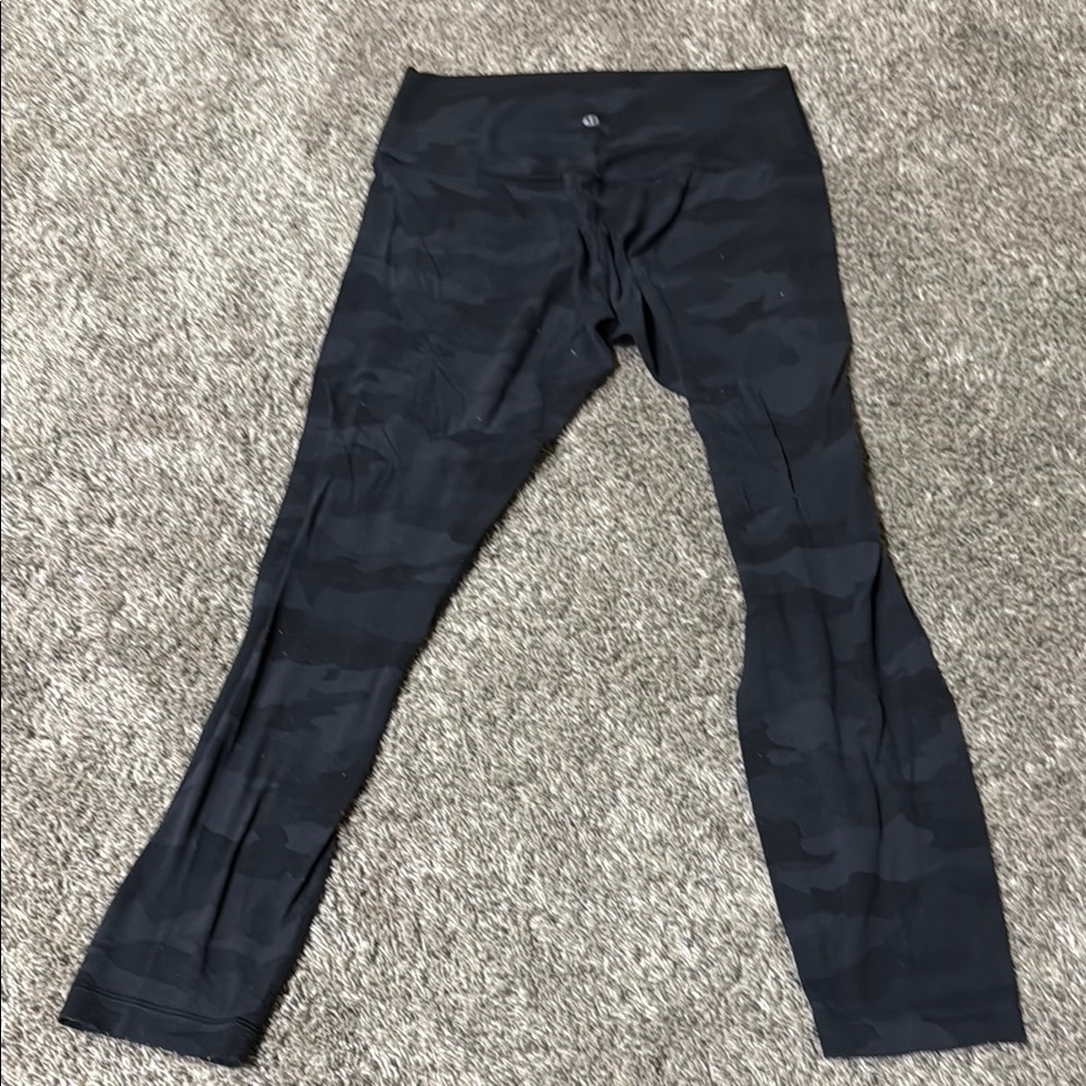 Lululemon Black Camo Leggings